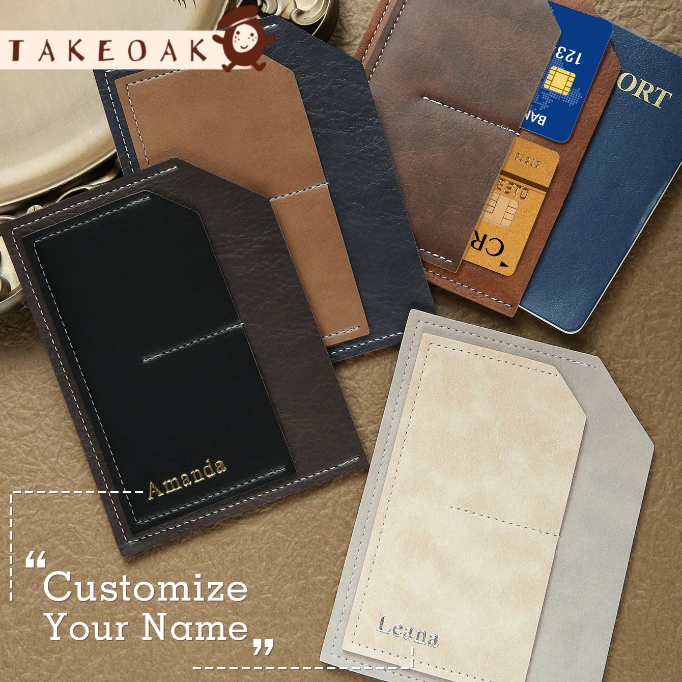 Travel Accessories Hong Kong - Custom Embossed Name Vintage Pu Leather