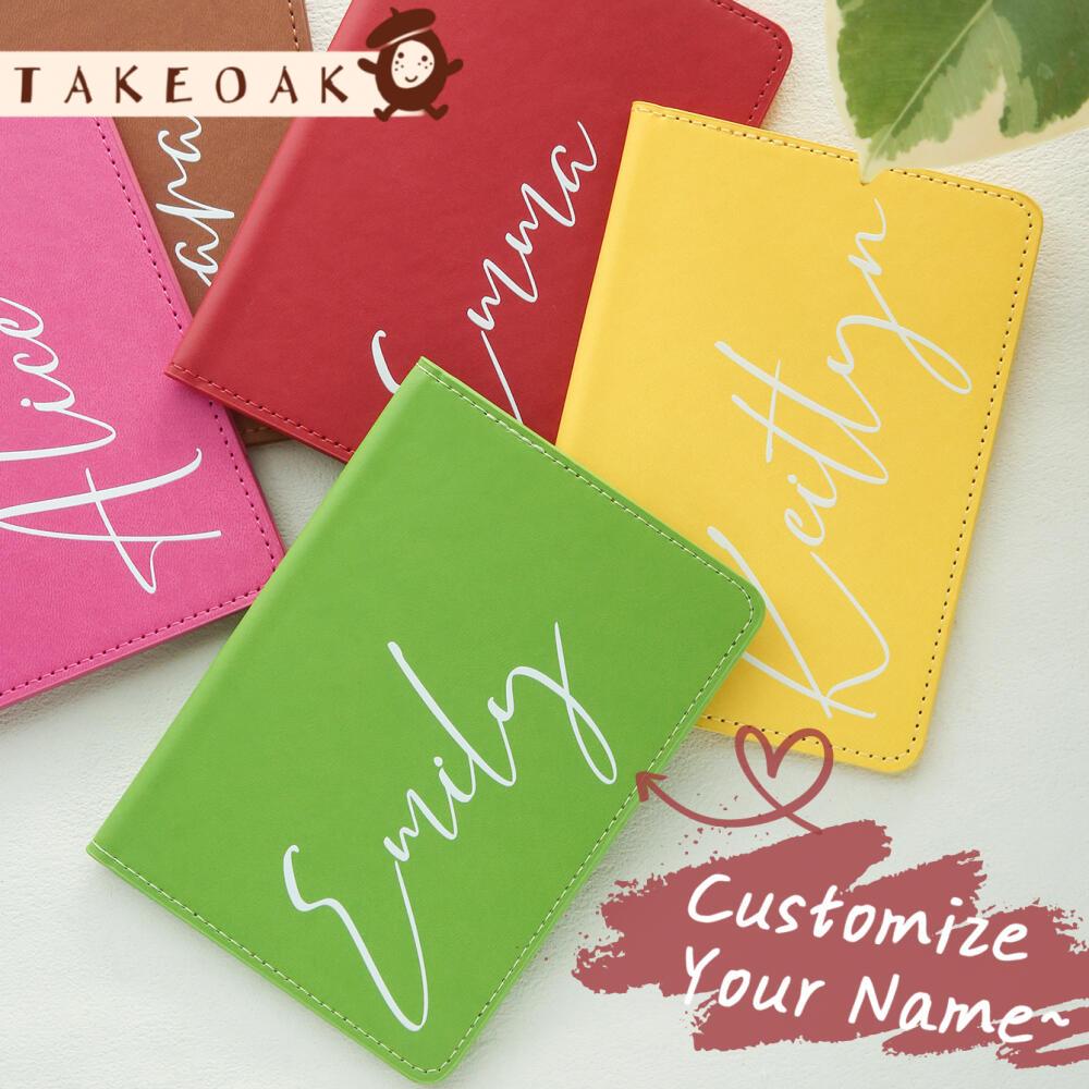 Travel Accessories Hong Kong - ﻿﻿Custom Cursive Name Print Passport Cover