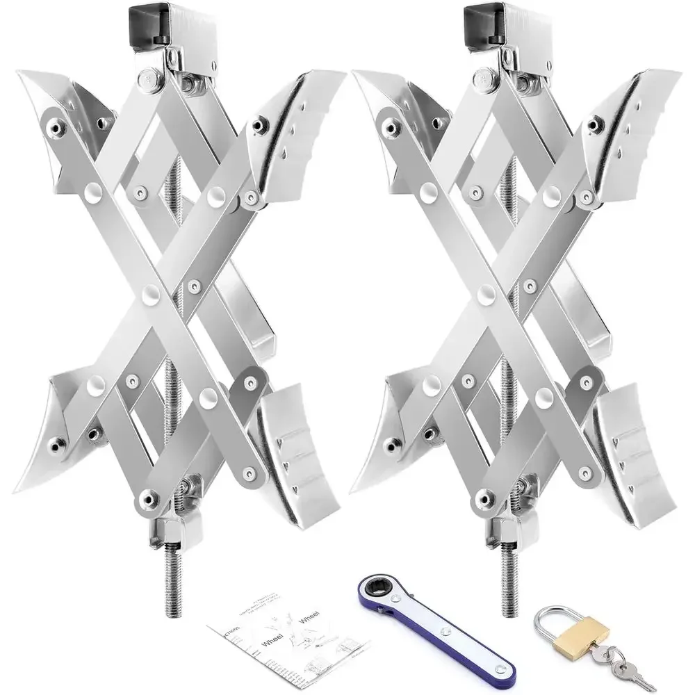 Travel Accessories Us - X-Shaped RV Wheel Chock Fit 3.25”