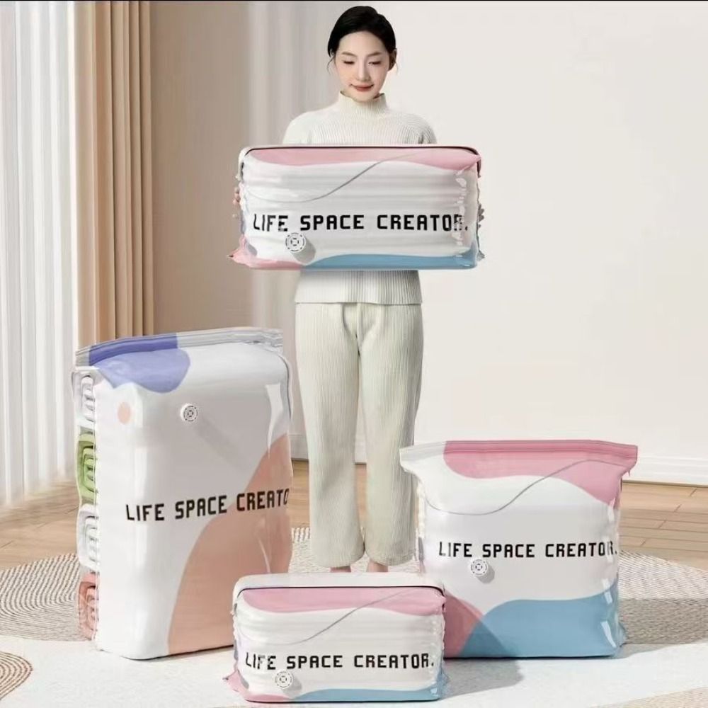 Compression Bag Vacuum - Press & Seal Vacuum Storage Bags
