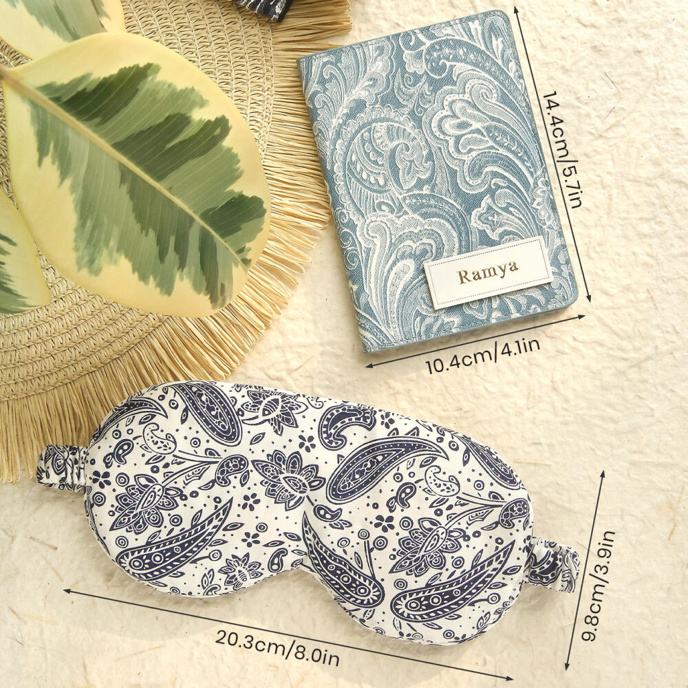 Travel Accessories Hong Kong - Personalized Custom Paisley Print Travel Kit