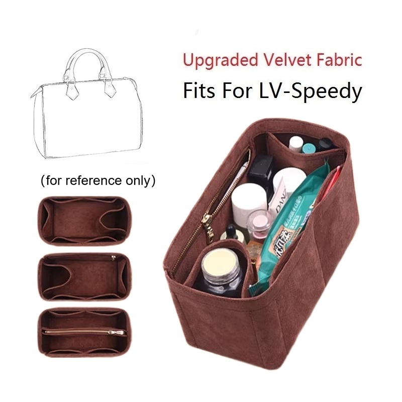Travel Accessories Lv - Velvet Insert Bag Organizer For LV