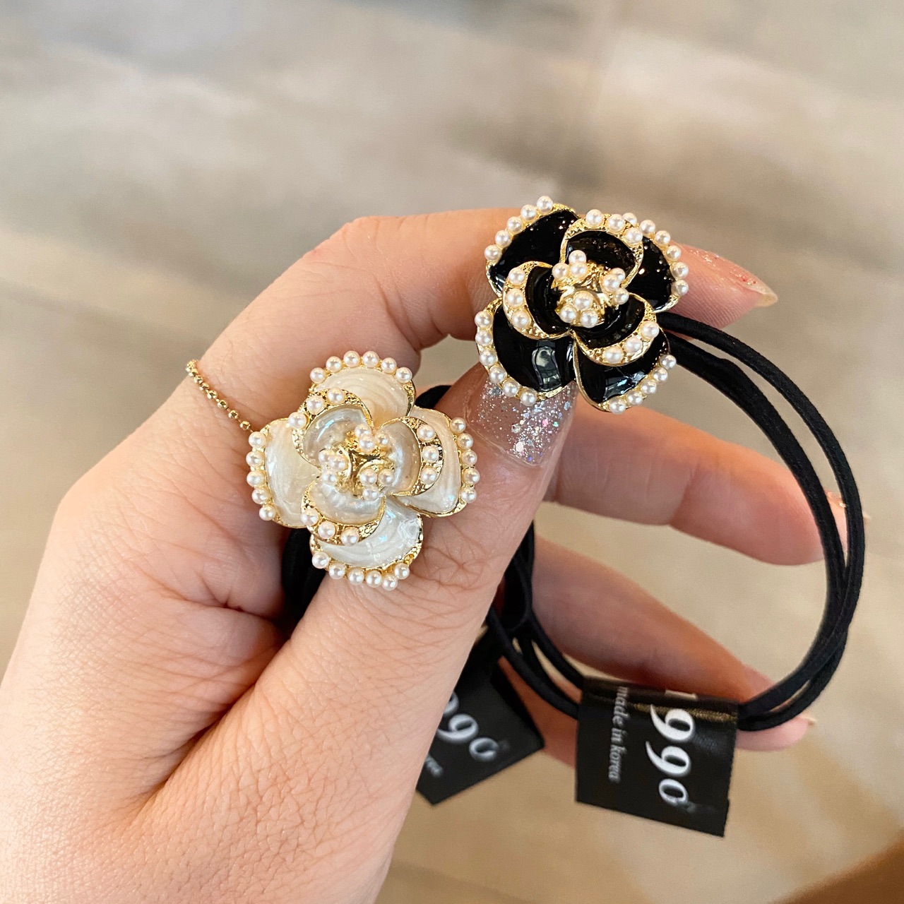 MIni Metal Flower Elastic Hair - đánh giá và giá Travel Accessories Hong Kong