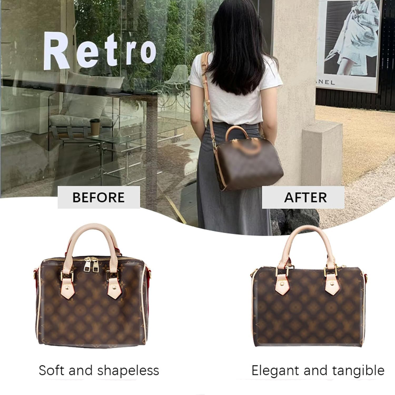 Felt Insert Bag Organizer for  - đánh giá và giá Travel Accessories Lv