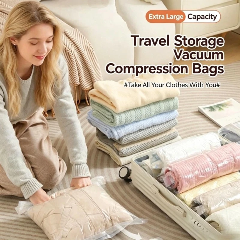 Roll Up Space Saver Travel Sto - đánh giá và giá Compression Bag Vacuum