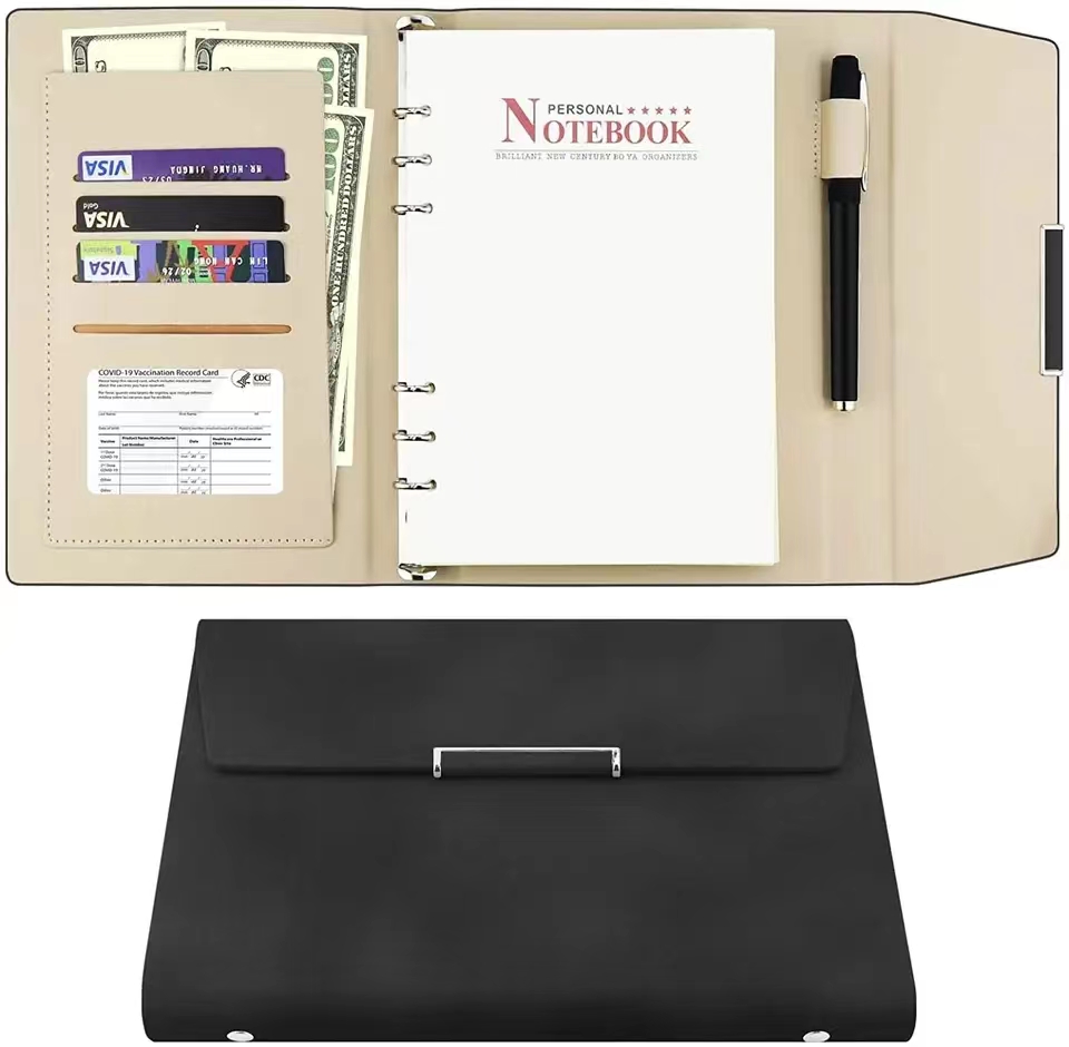 New Binder Notebook Pu Leather - đánh giá và giá Travel Notebook Journal