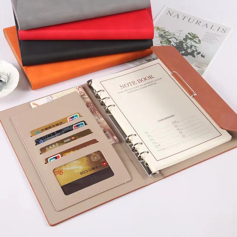 New Binder Notebook Pu Leather - đánh giá và giá Travel Notebook Journal