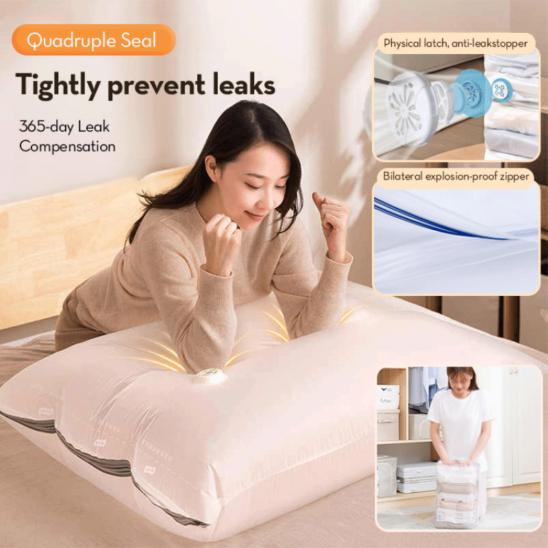 【 No need to extract air 】 Hou - đánh giá và giá Compression Bag Vacuum