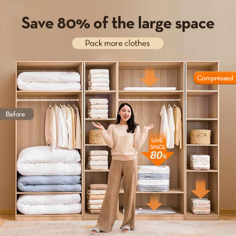 【 No need to extract air 】 Hou - đánh giá và giá Compression Bag Vacuum