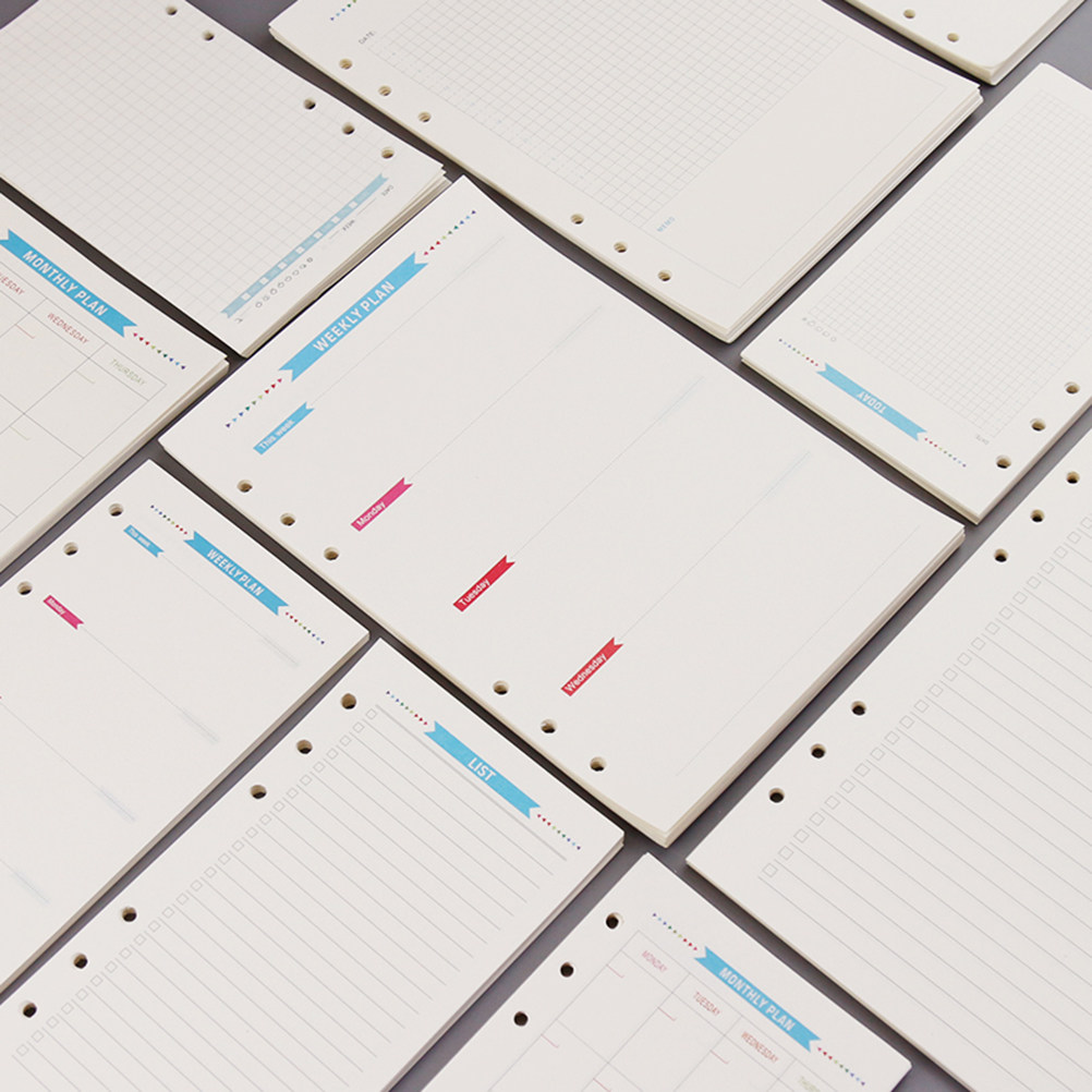 40Sheets A6 Size 6-Hole Binder - đánh giá và giá Travel Notebook Journal