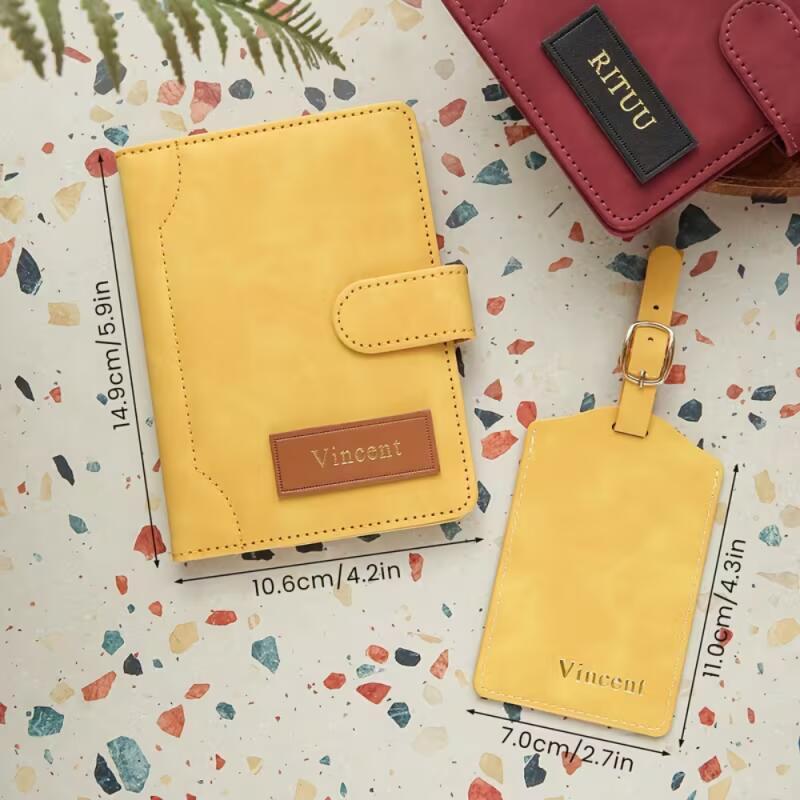 Personalized Custom Name Leath - đánh giá và giá Travel Accessories Hong Kong