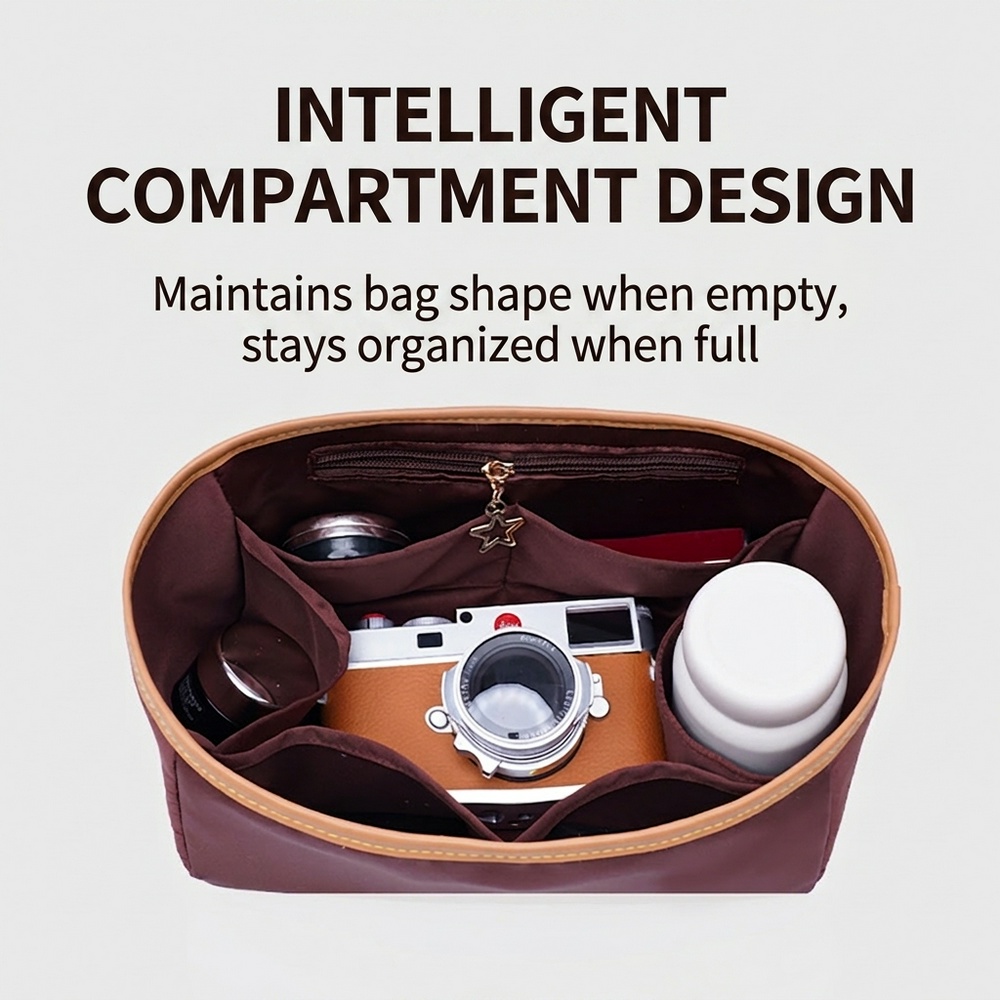 Nylon Insert Bag Organizer For - đánh giá và giá Travel Accessories Lv