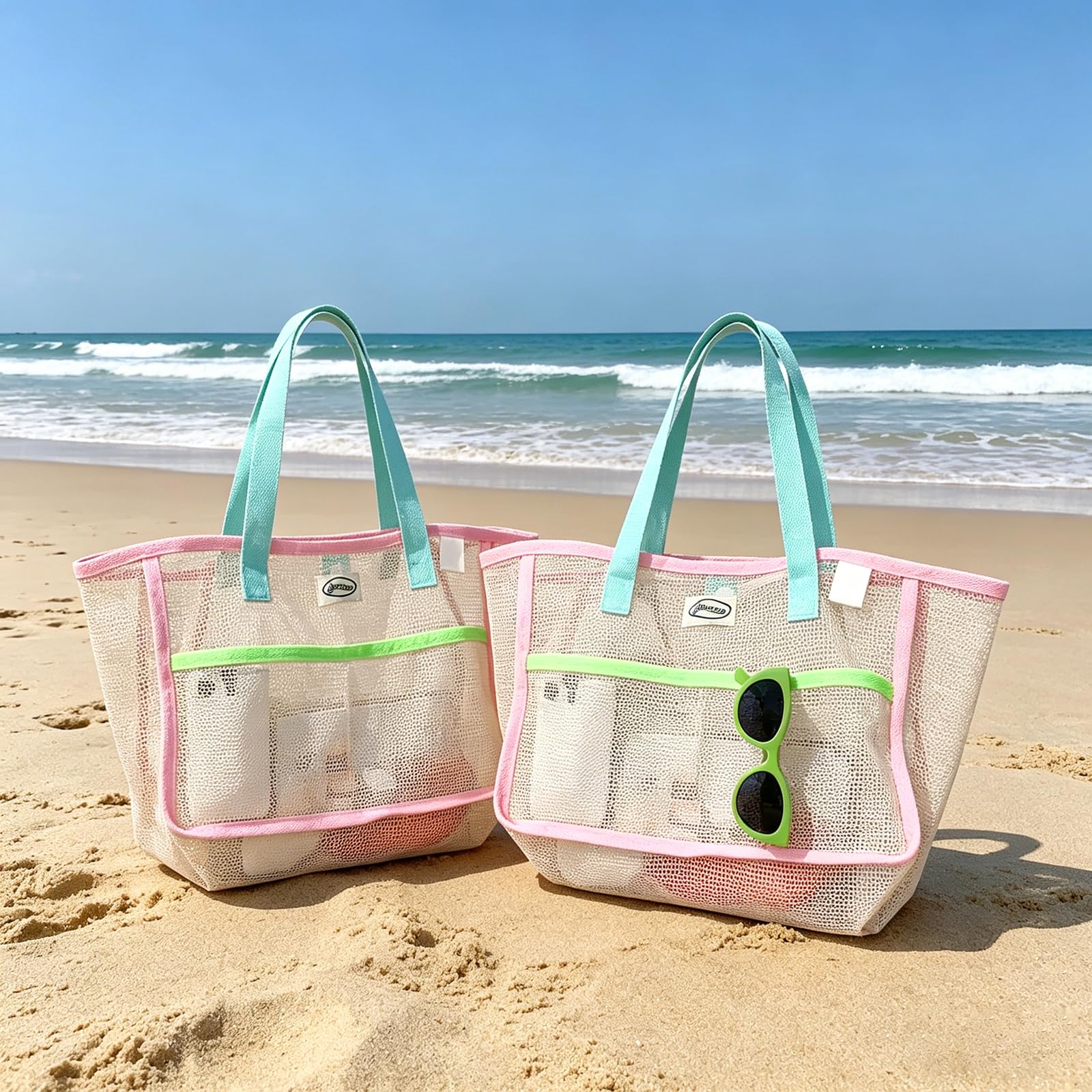 Beach Bags for Women Colorful  - đánh giá và giá Travel Accessories Us
