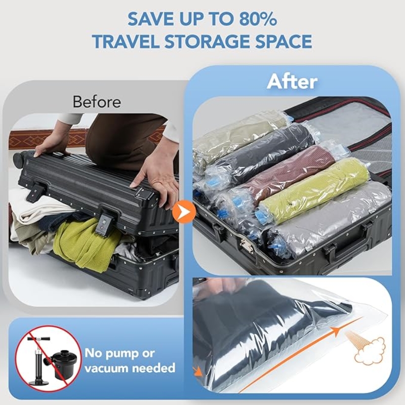 Compression Bags for Travel- T - đánh giá và giá Compression Bag Vacuum