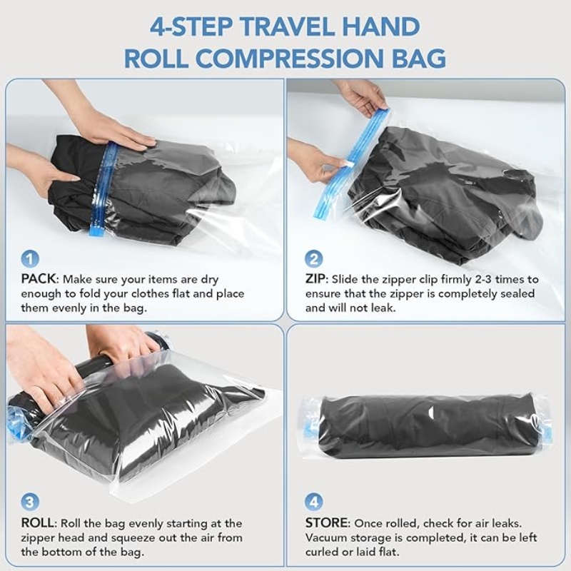 Compression Bags for Travel- T - đánh giá và giá Compression Bag Vacuum