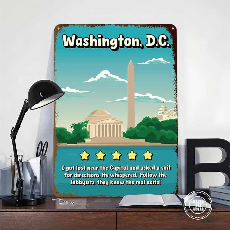 Washington D.C. Funny Review T - đánh giá và giá Travel Accessories Reviews