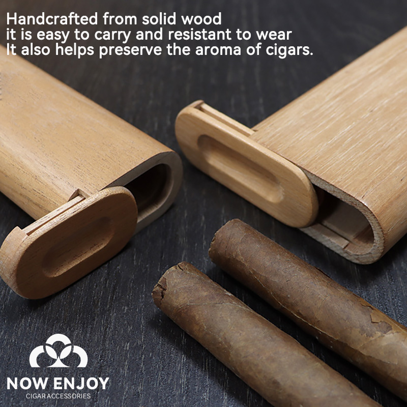 Portable Cigar Case Natural Ce - đánh giá và giá Travel Accessories Us