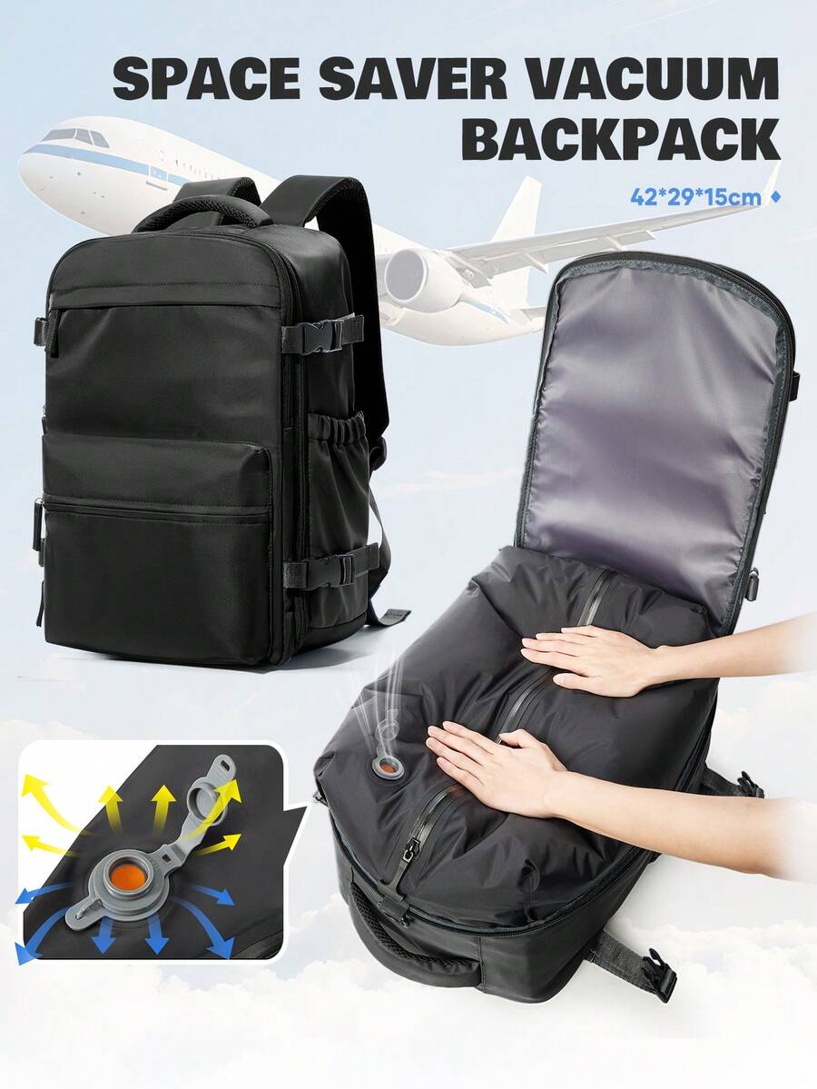 Large-capacity vacuum backpack - đánh giá và giá Compression Bag Vacuum