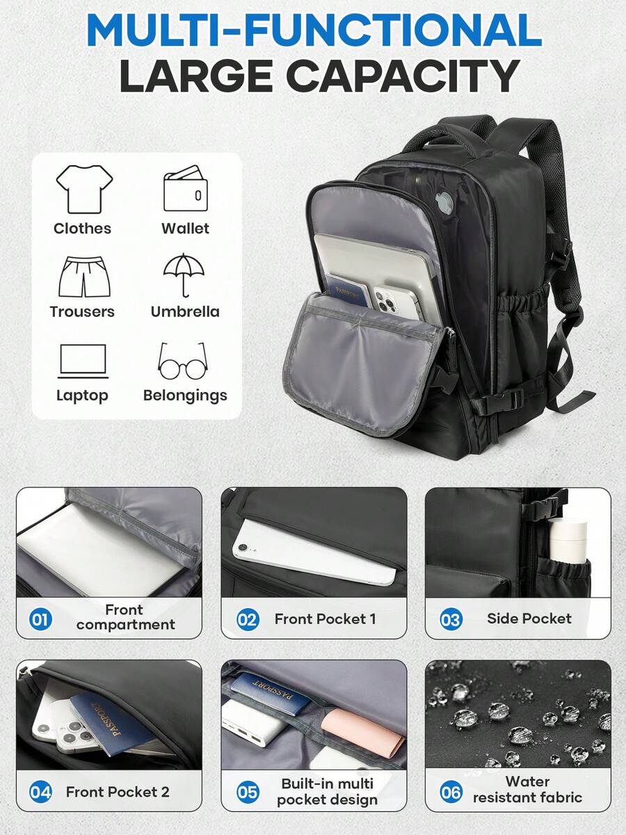 Large-capacity vacuum backpack - đánh giá và giá Compression Bag Vacuum