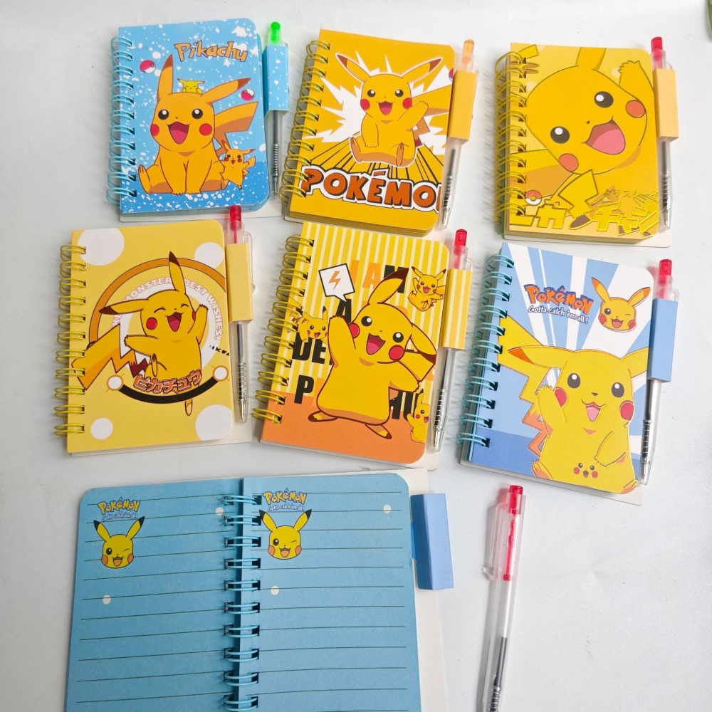 Kawaii Pokemon A7 Wirebound No - đánh giá và giá Travel Notebook Journal