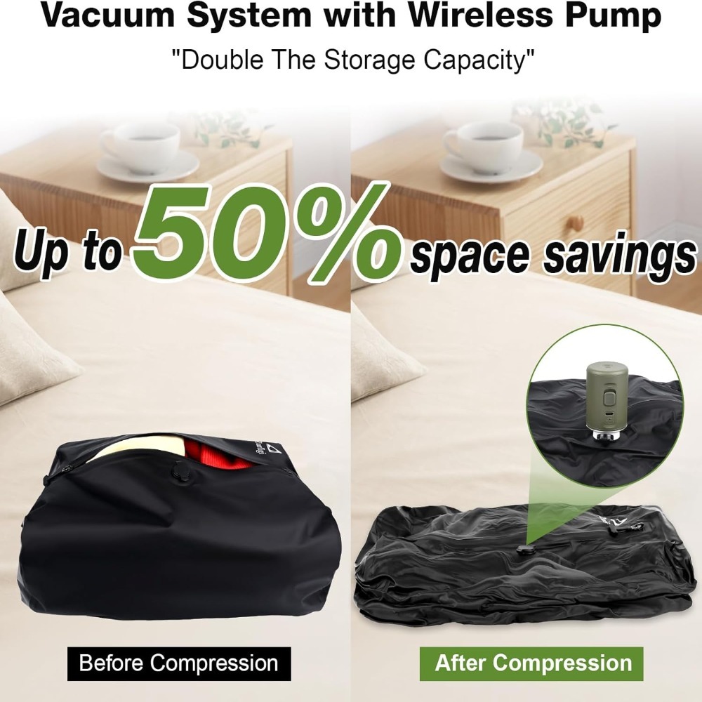 New Reusable Vacuum Bags for T - đánh giá và giá Compression Bag Vacuum