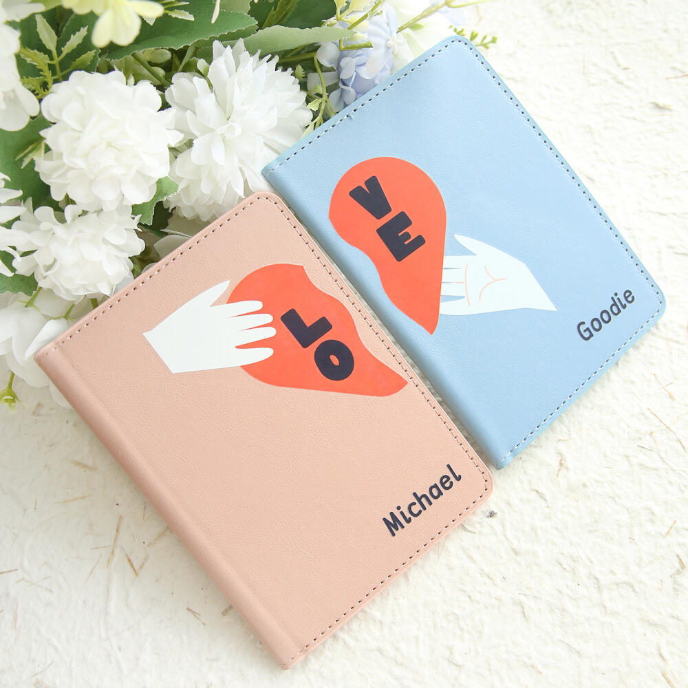 2PCS Custom Name Couple Heart  - đánh giá và giá Travel Accessories Hong Kong