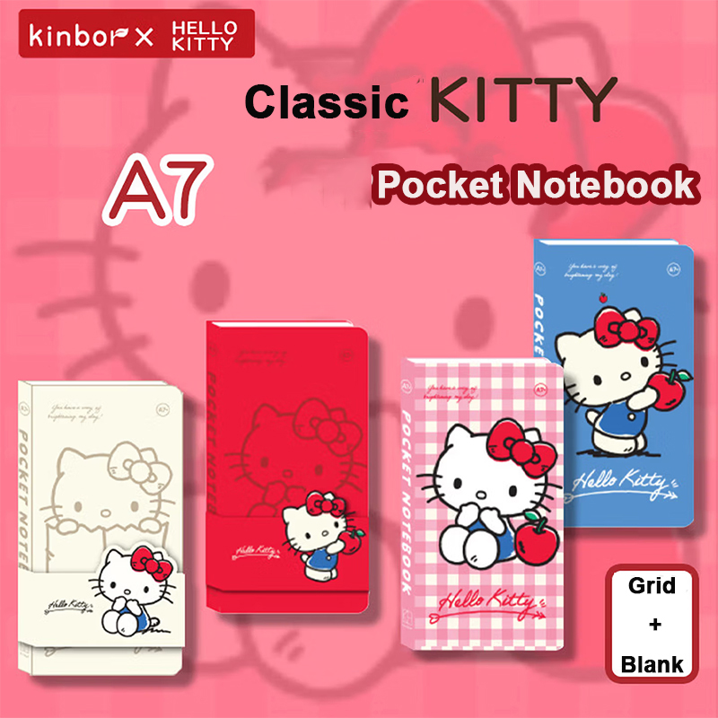 kinbor Hello Kitty Pocket Note - đánh giá và giá Travel Notebook Journal